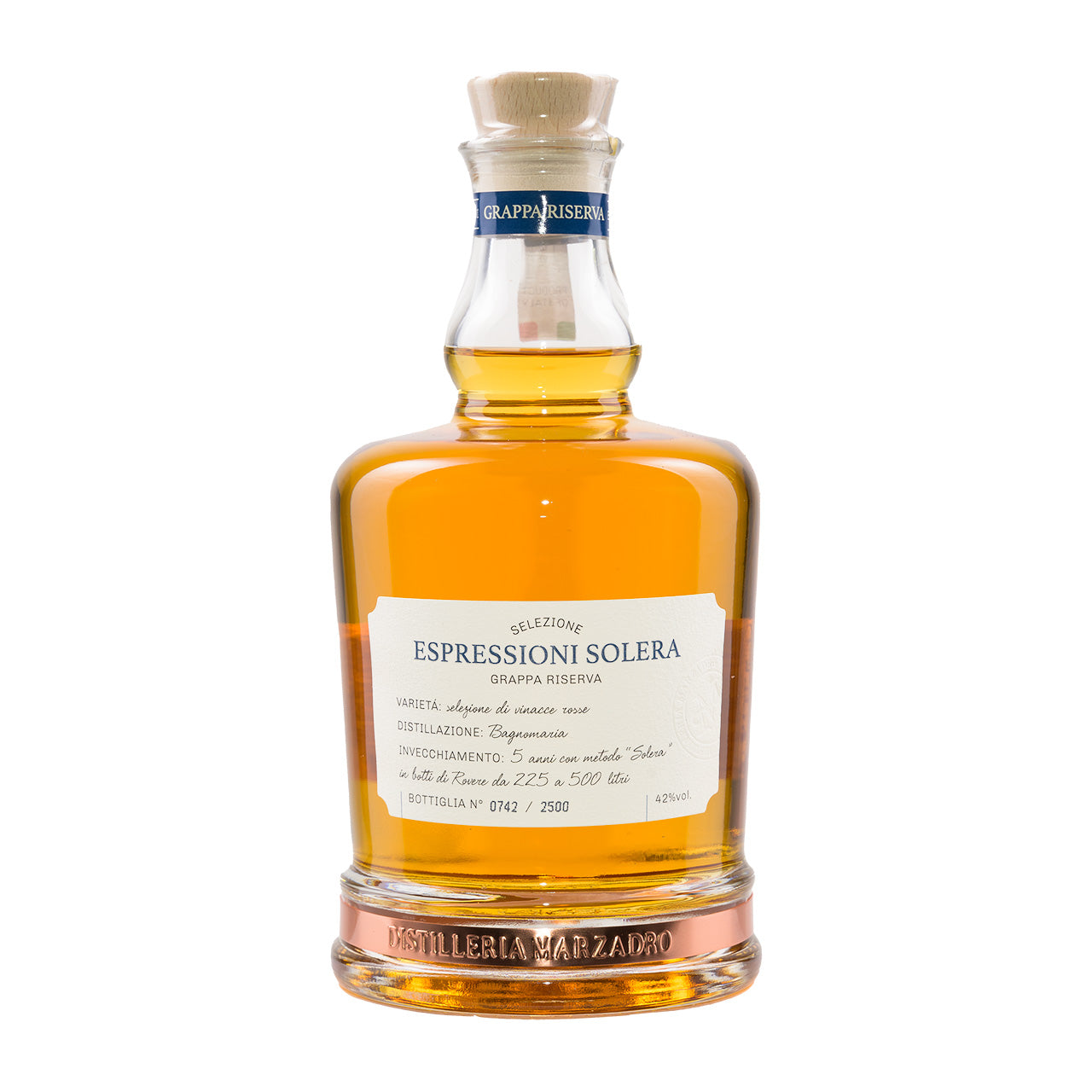 Marzadro Grappa Espressioni Solera