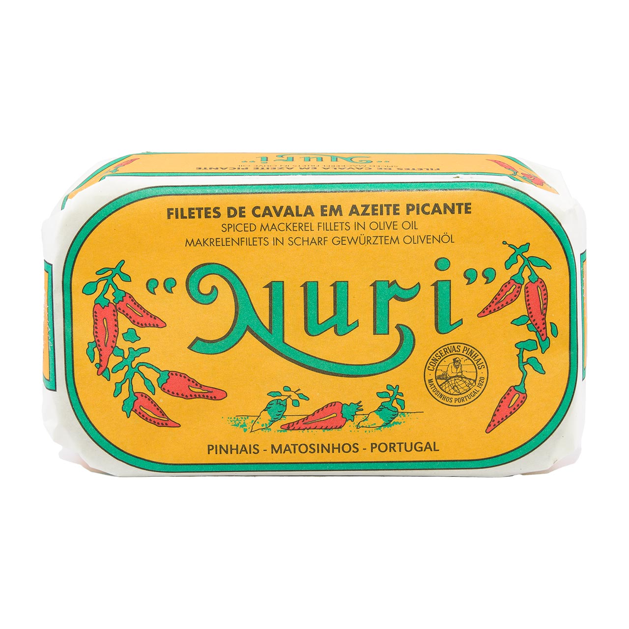 Nuri Makrelenfilets in scharfem Olivenöl 90g