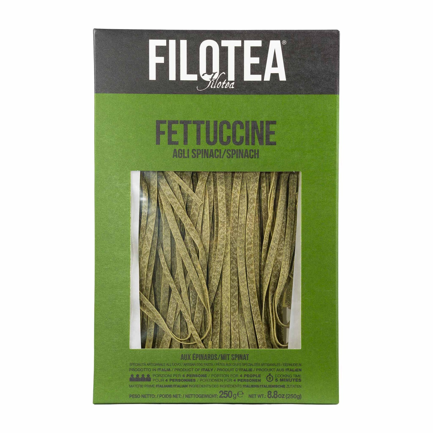 Pasta Filotea Fettuccine Spinat 250g