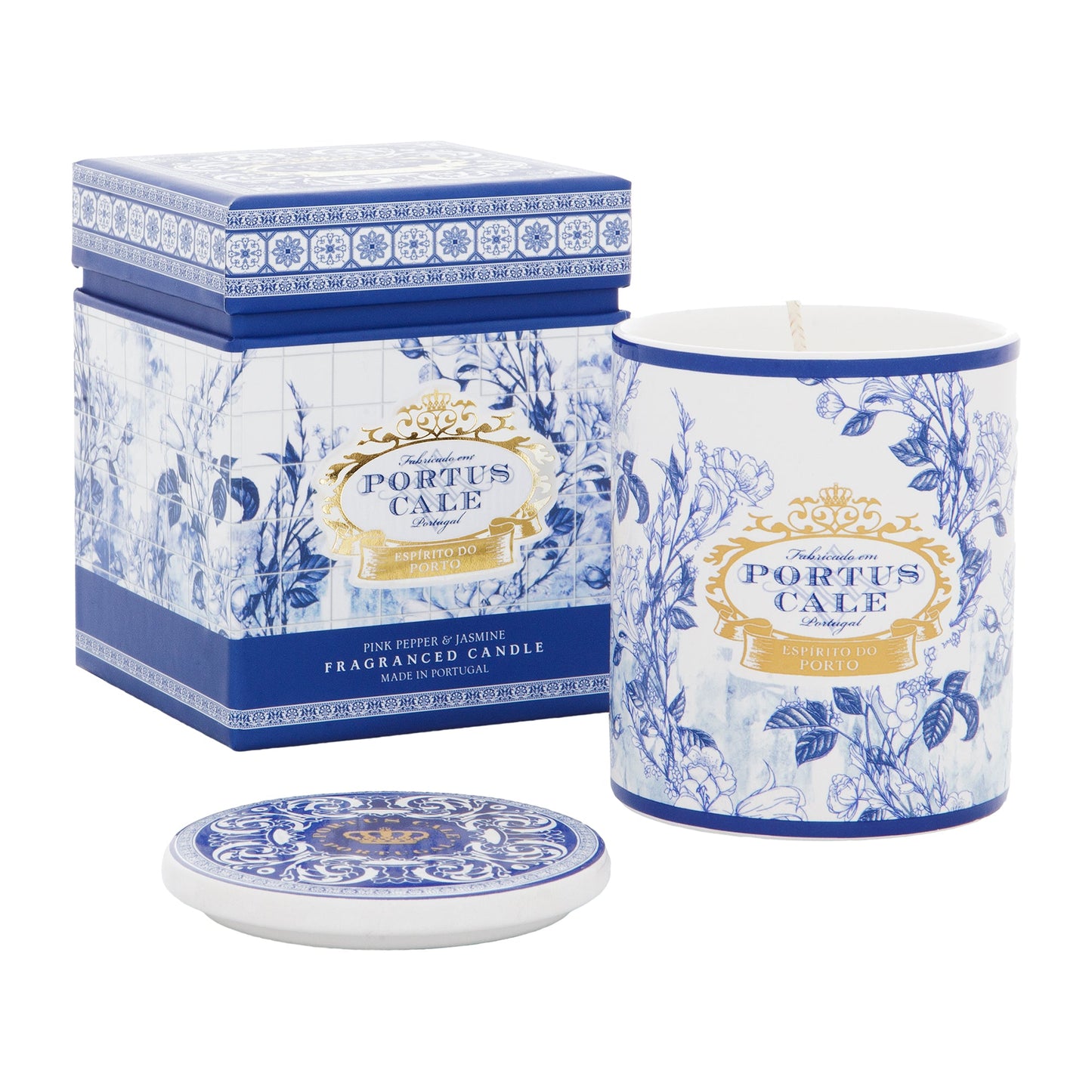 Portus Cale Duftkerze Gold & Blue
