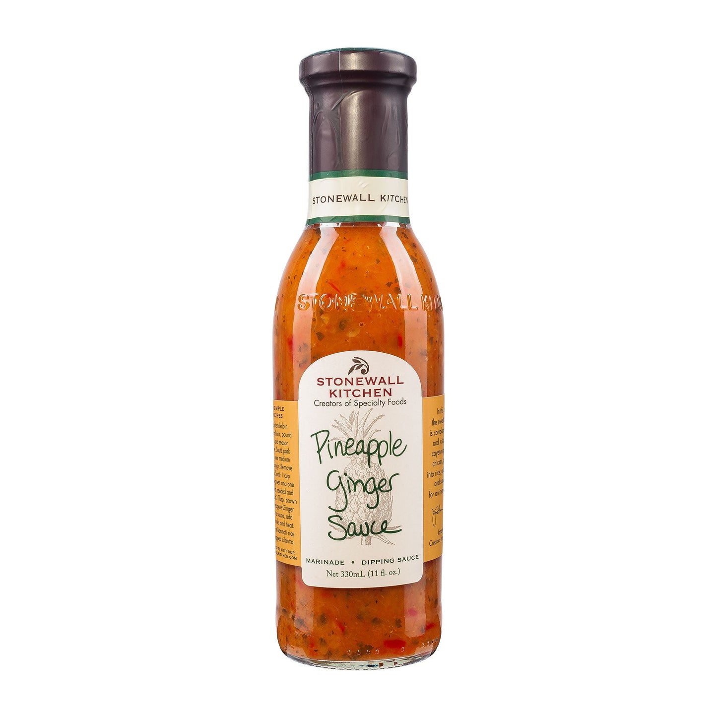 Stonewall Kitchen Pineapple Ginger Sauce Grillsoße