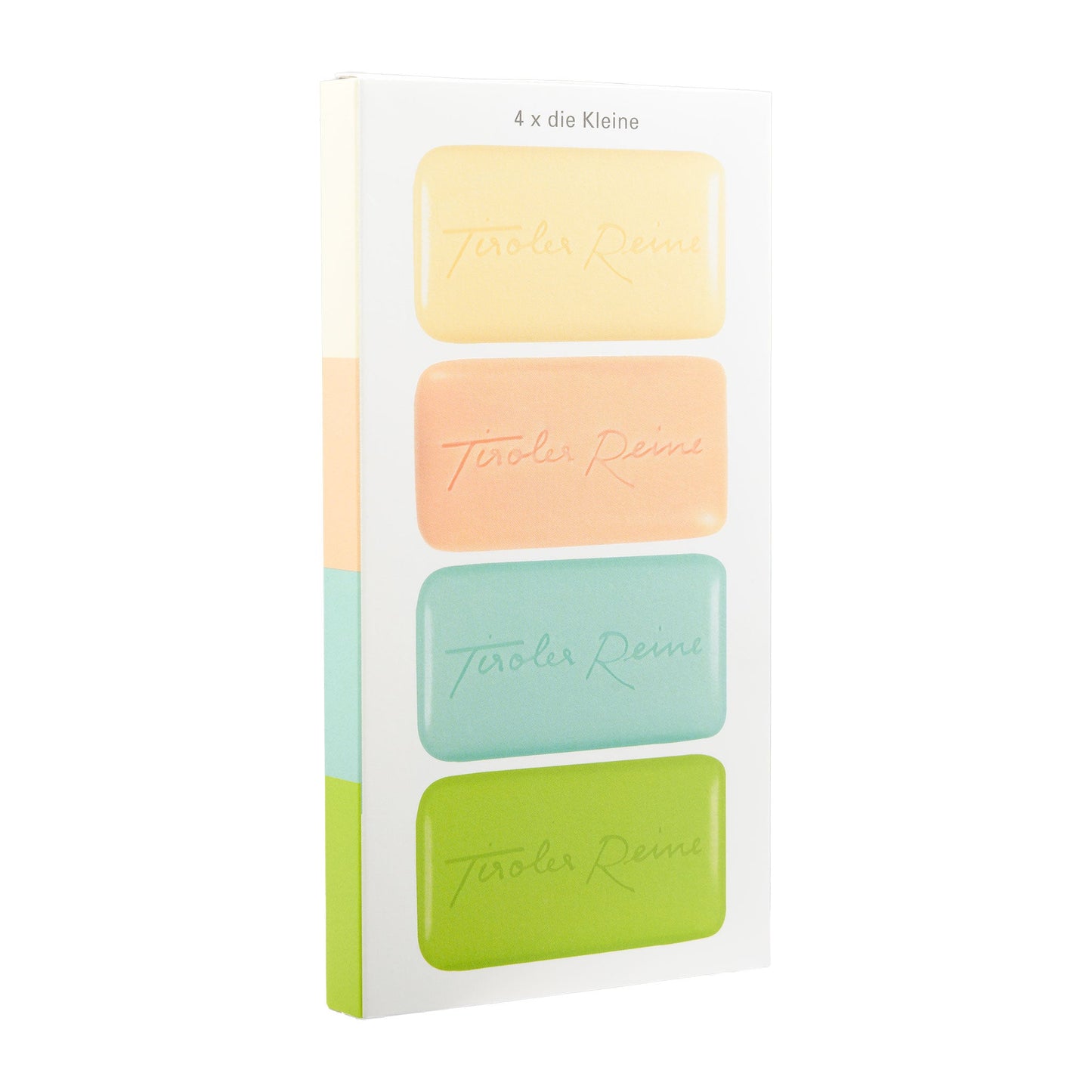Tiroler Reine Seifen Geschenk Pastell