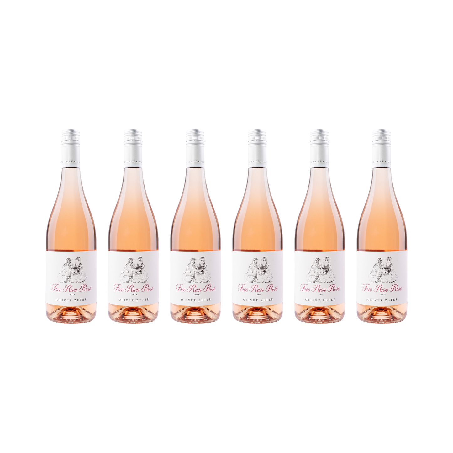 Free Run Rosé – 2025 — 6× 750 ml