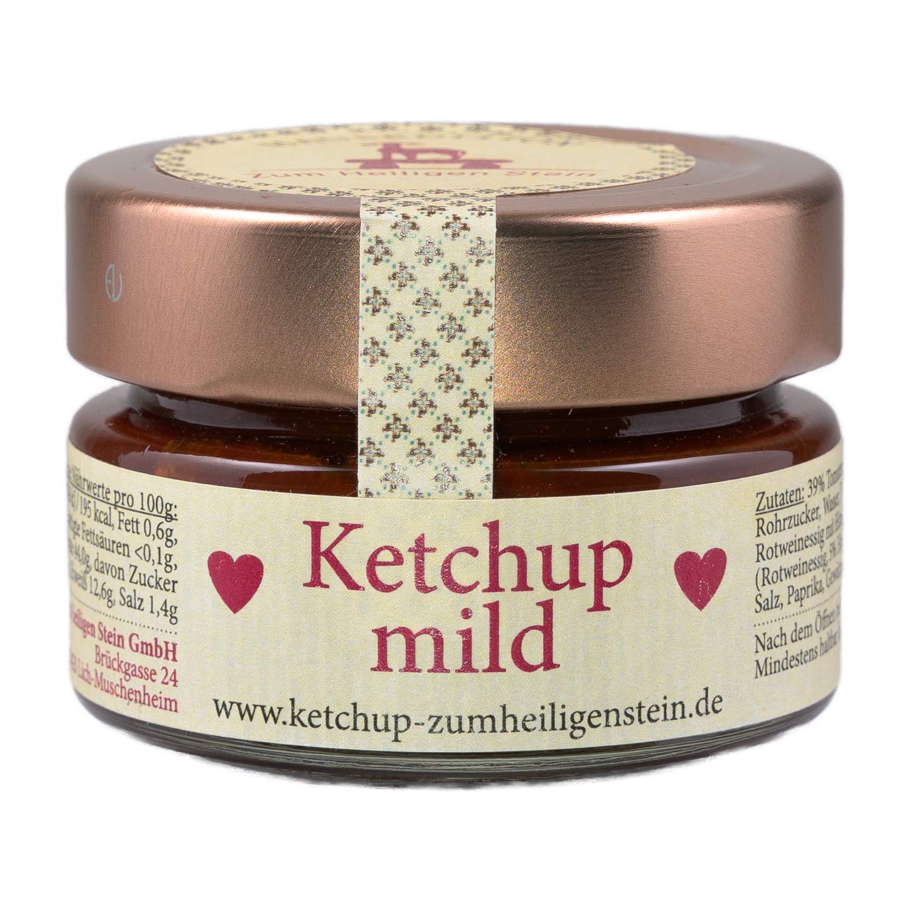 Zum heiligen Stein Ketchup mild 75g