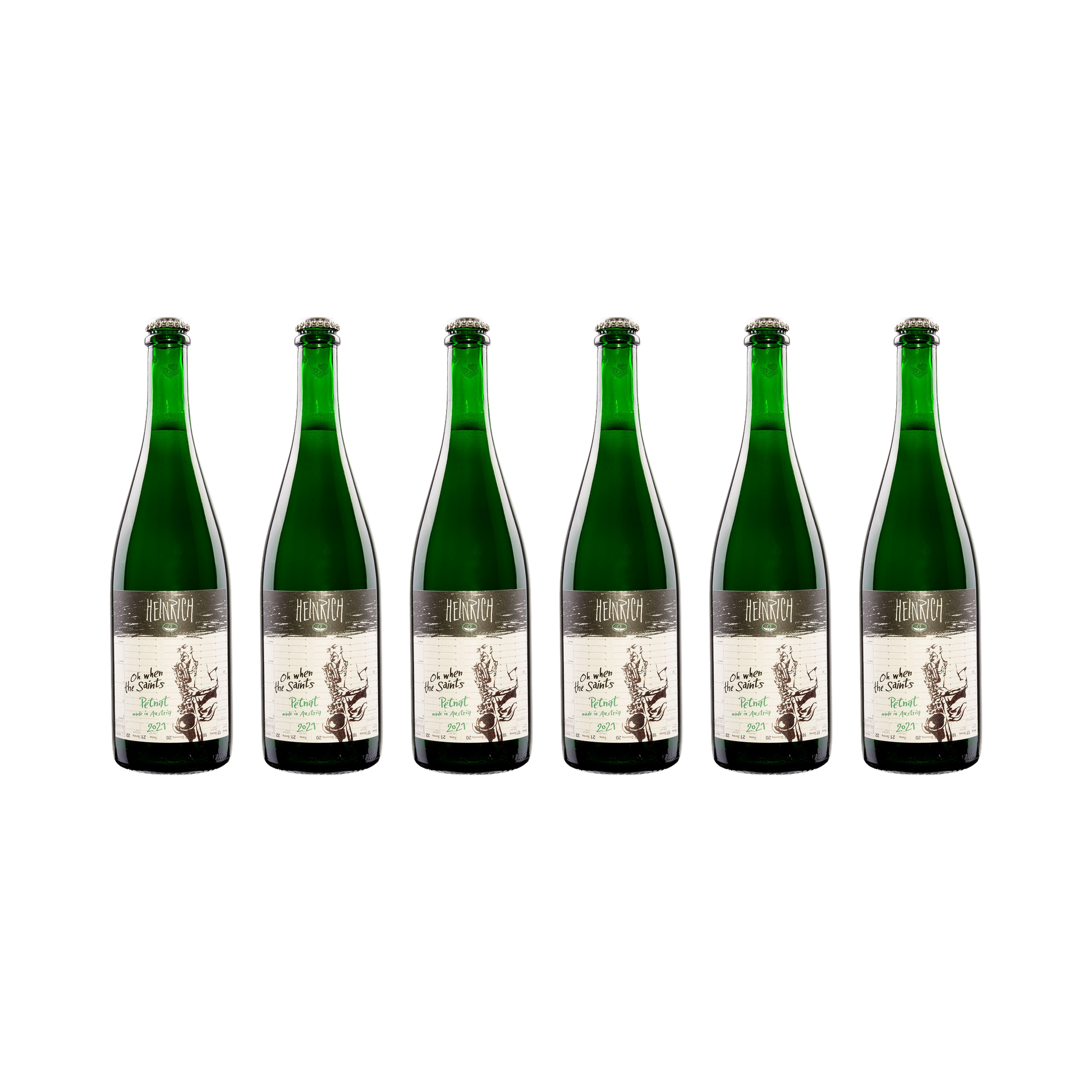 Pet Nat Oh when the saints – 2021 — 6× 750 ml
