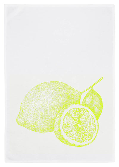 Dish towel – Lemon – Neon yellow