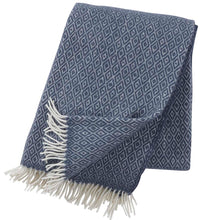 Klippan  Wolldecke Stella  smokey blue