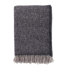 Klippan  Wolldecke Stella  coke grey
