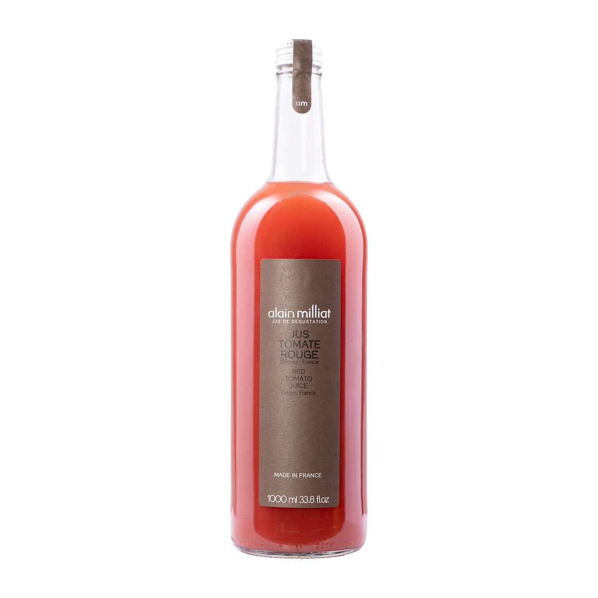 Alain Milliat Tomatensaft in der 1-Liter-Flasche