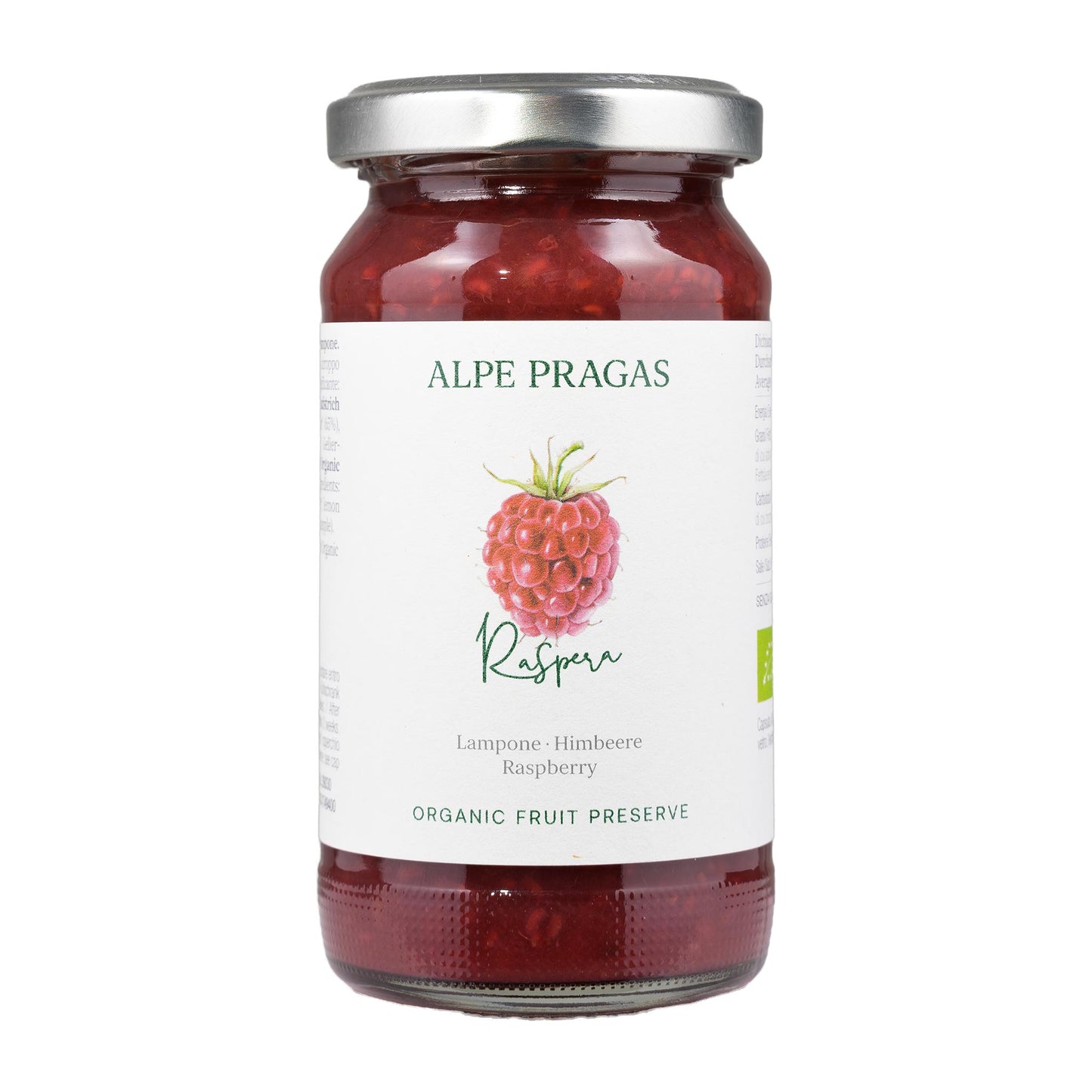 Alpe Pragas  Bio Fruchtaufstrich Himbeere  220g