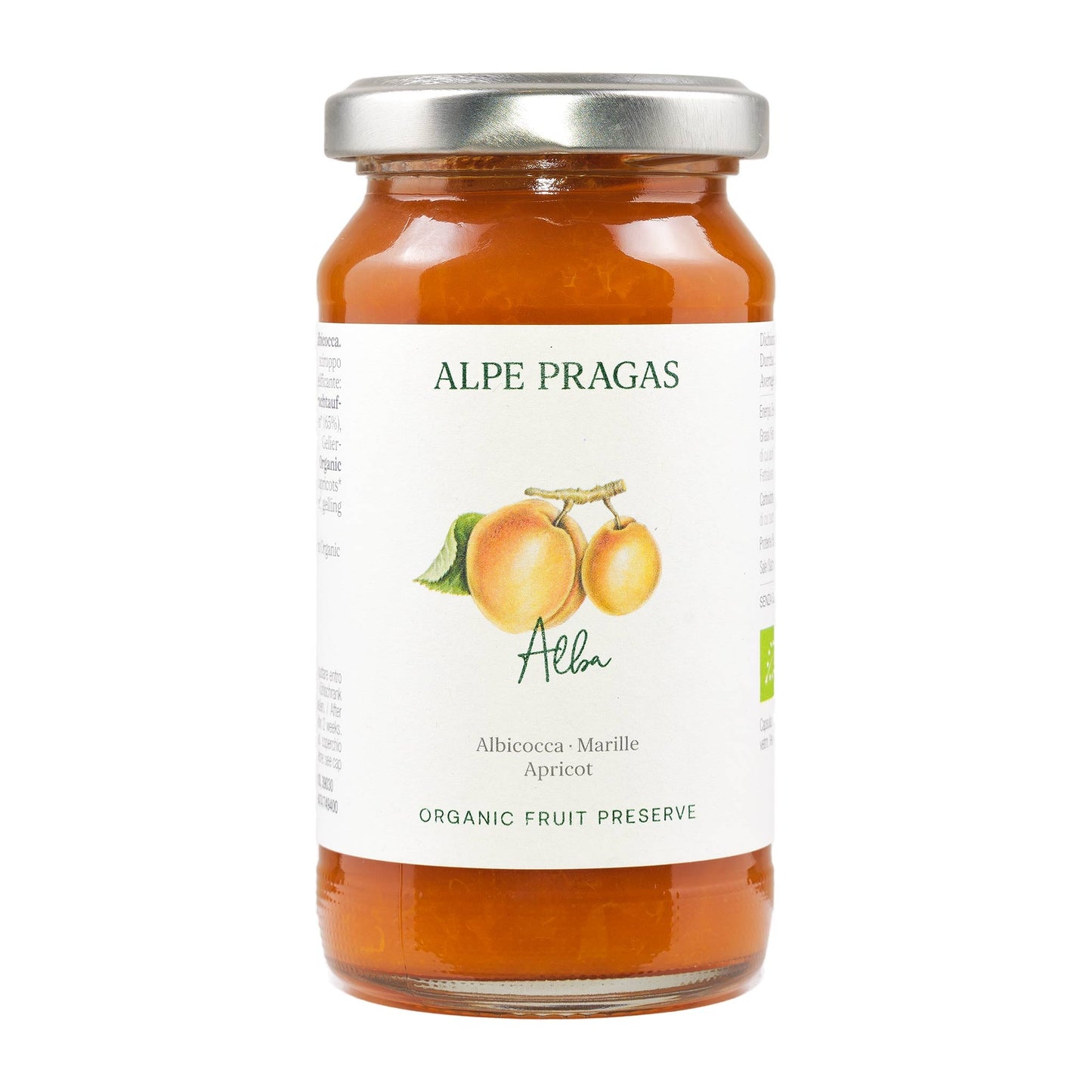 Alpe Pragas  Bio Fruchtaufstrich Marille  220g