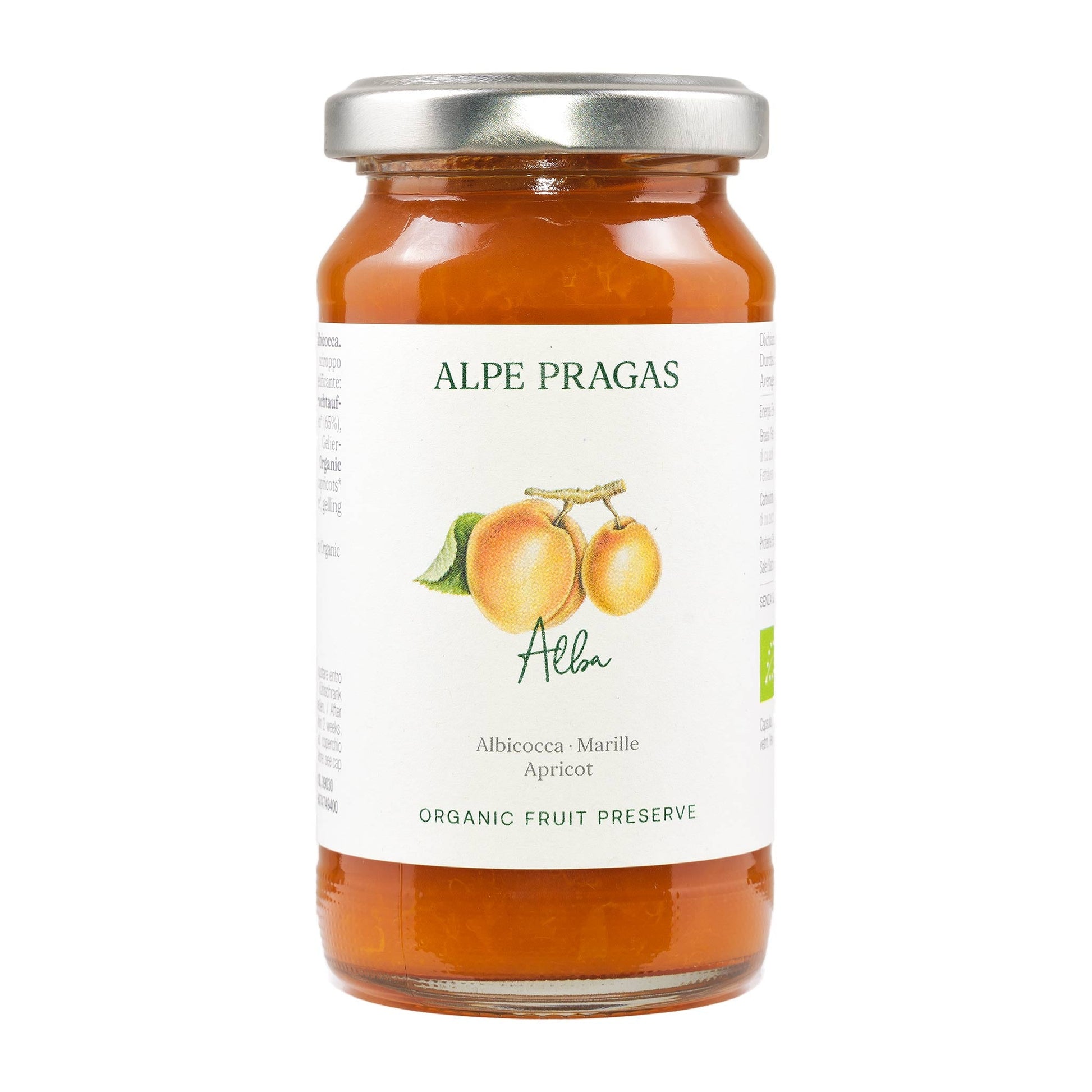 Alpe Pragas  Bio Fruchtaufstrich Marille  220g