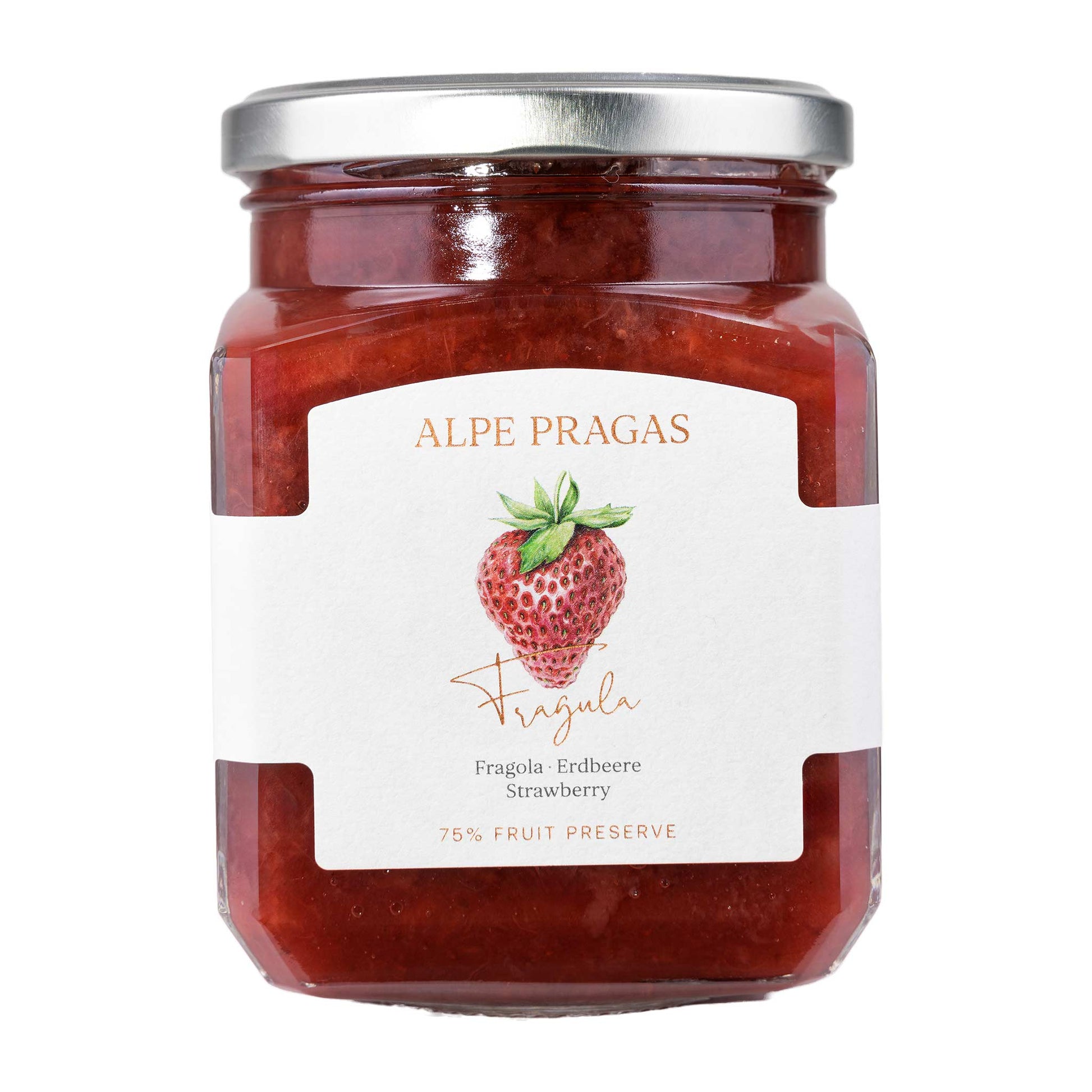 Alpe Pragas  Erdbeere Fruchtaufstrich  600g