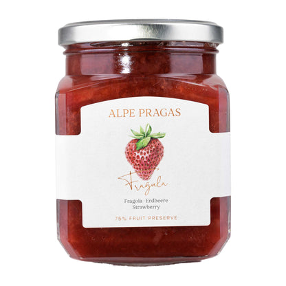 Alpe Pragas  Erdbeere Fruchtaufstrich  600g