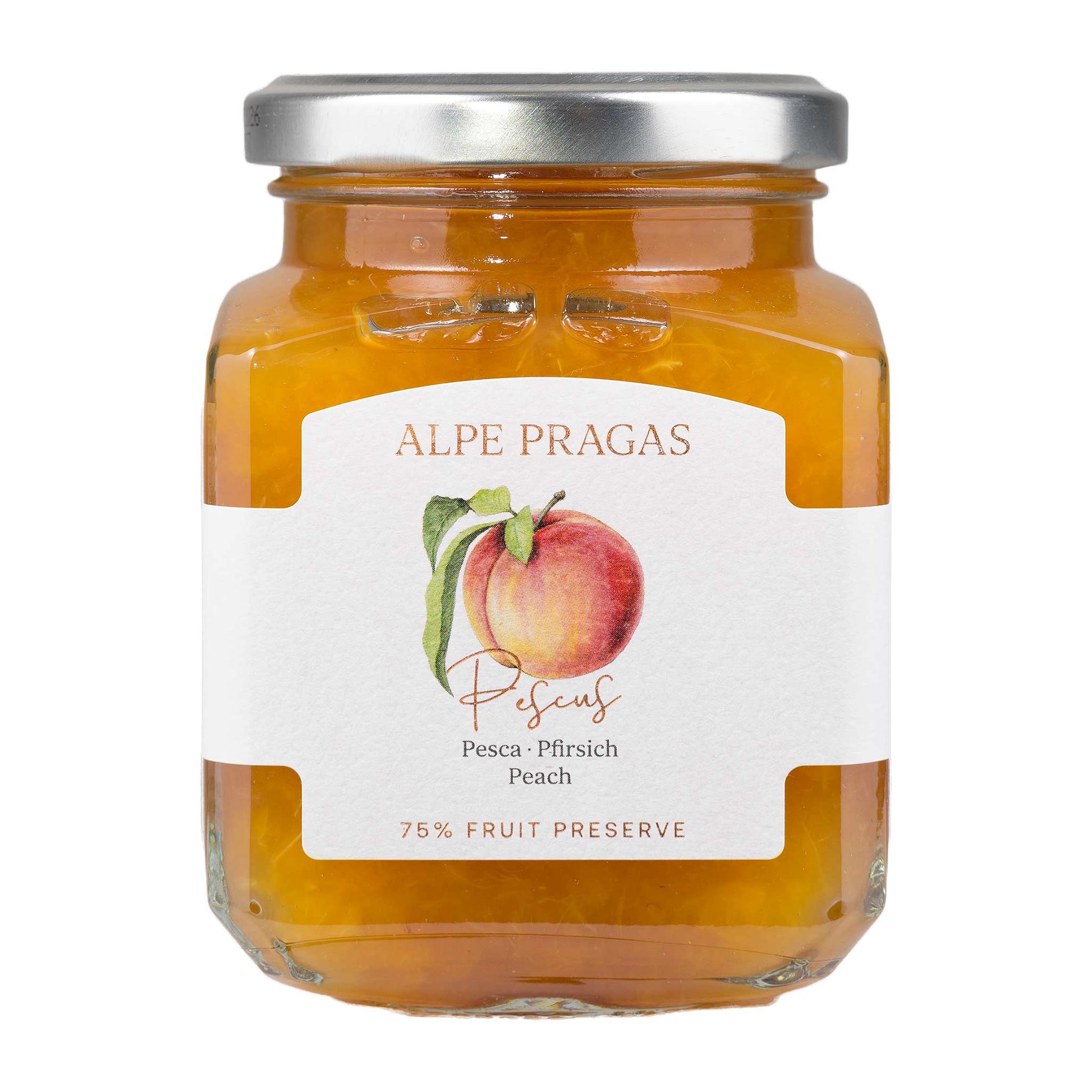 Alpe Pragas  Pfirsich Fruchtaufstrich  335g
