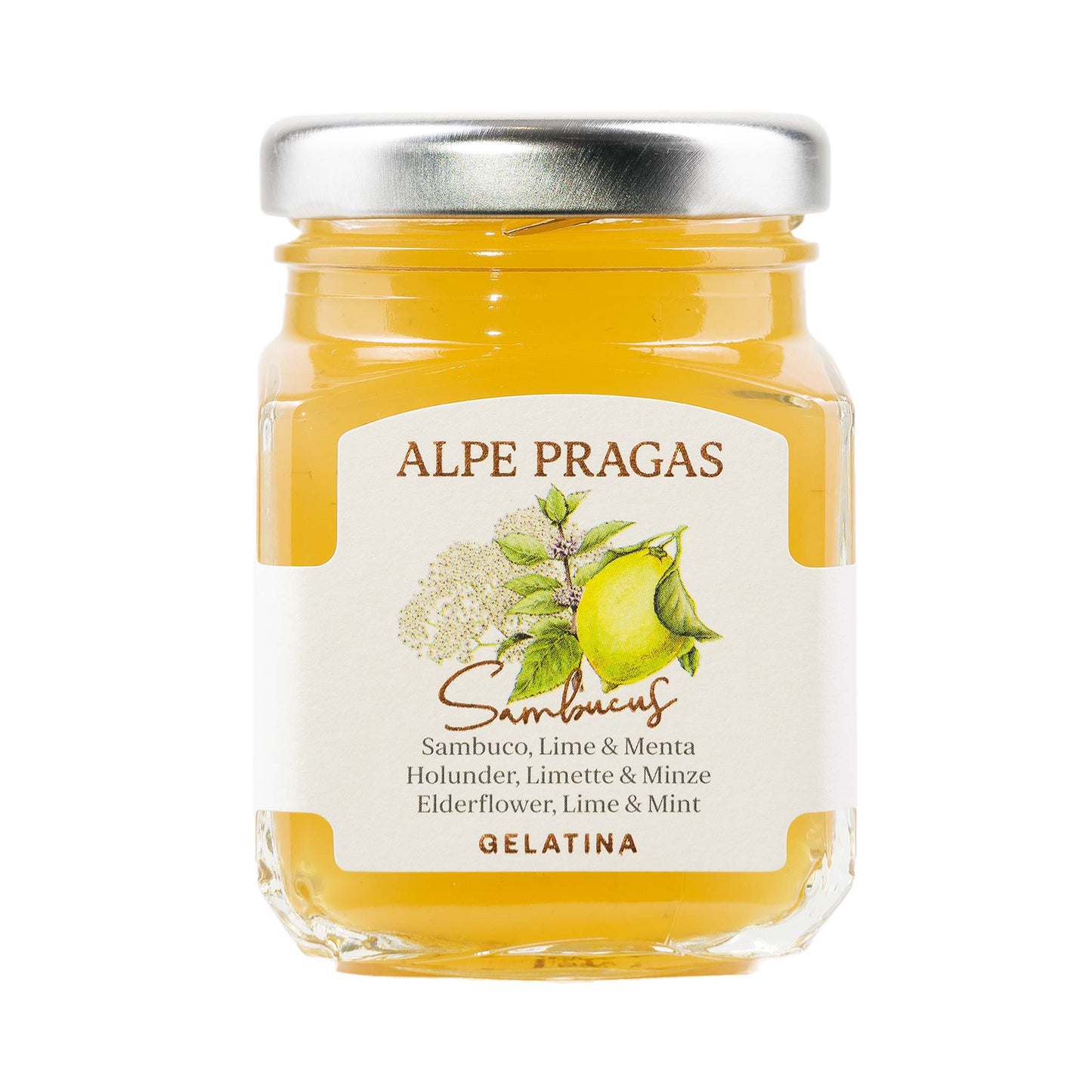Alpe Pragas  Sambucus Gelee mit Hugogeschmack  110g