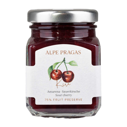 Alpe Pragas  Sauerkirsche Fruchtaufstrich  110g