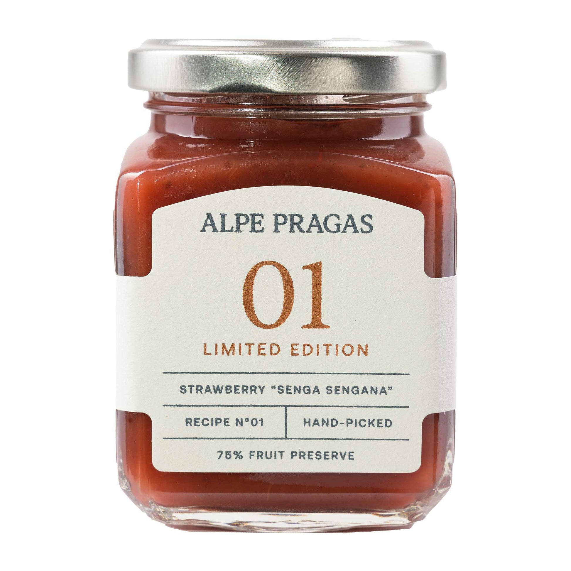 Alpe Pragas  Senga Sengana  Erdbeer-Fruchtaufstrich