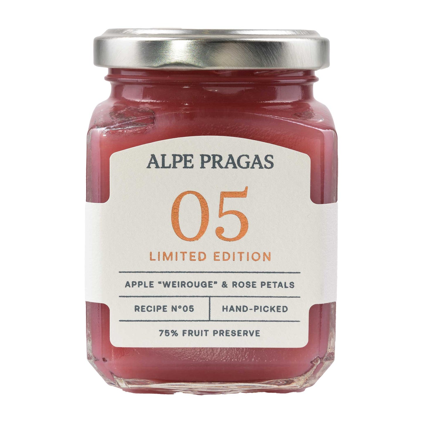 Alpe Pragas  Weirouge Apfel mit Rose l Fruchtaufstrich
