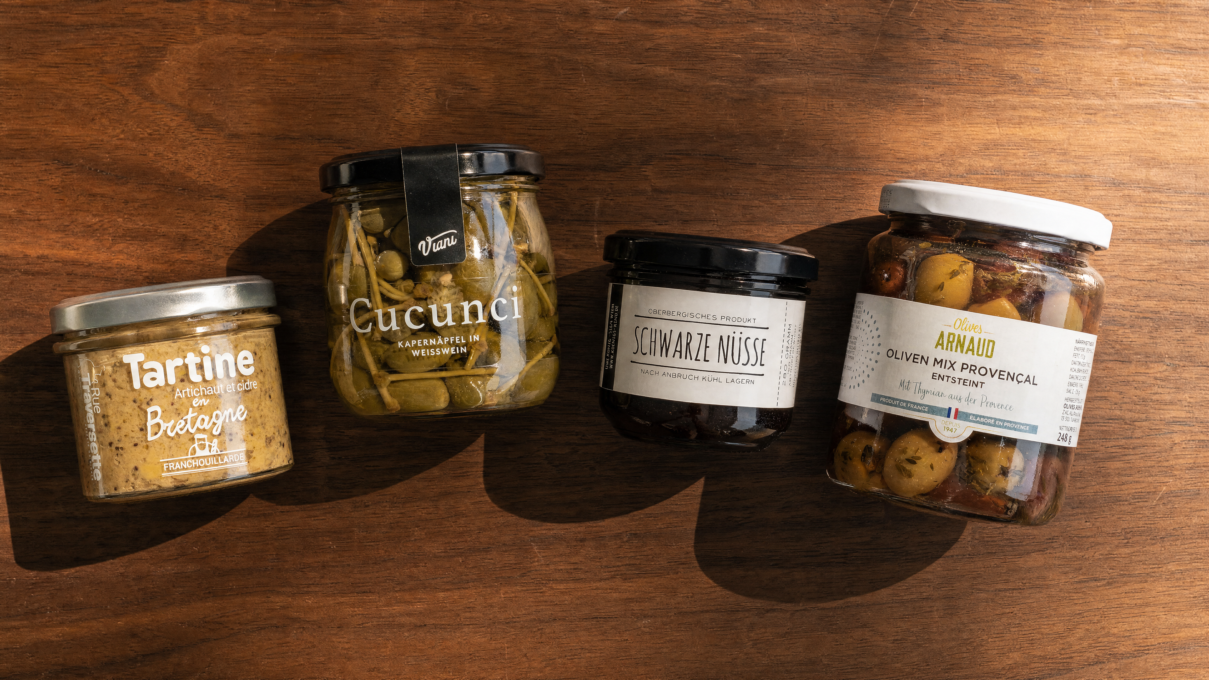 Antipasti & Eingelegtes – Oliven, Artischocken, Tapenaden