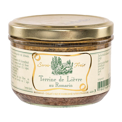 Hasenpastete mit Rosmarin – 180g