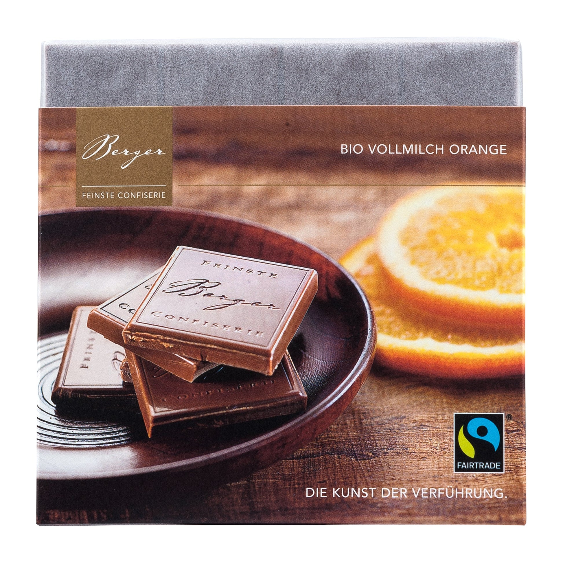 Berger Schokolade  Vollmilch Orange [BIO] [FAIR]