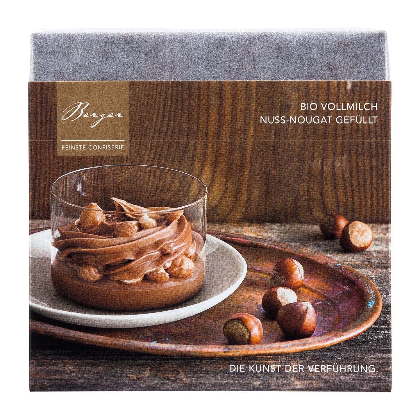 Berger Schokolade  Vollmilch Nuss-Nougat [BIO]