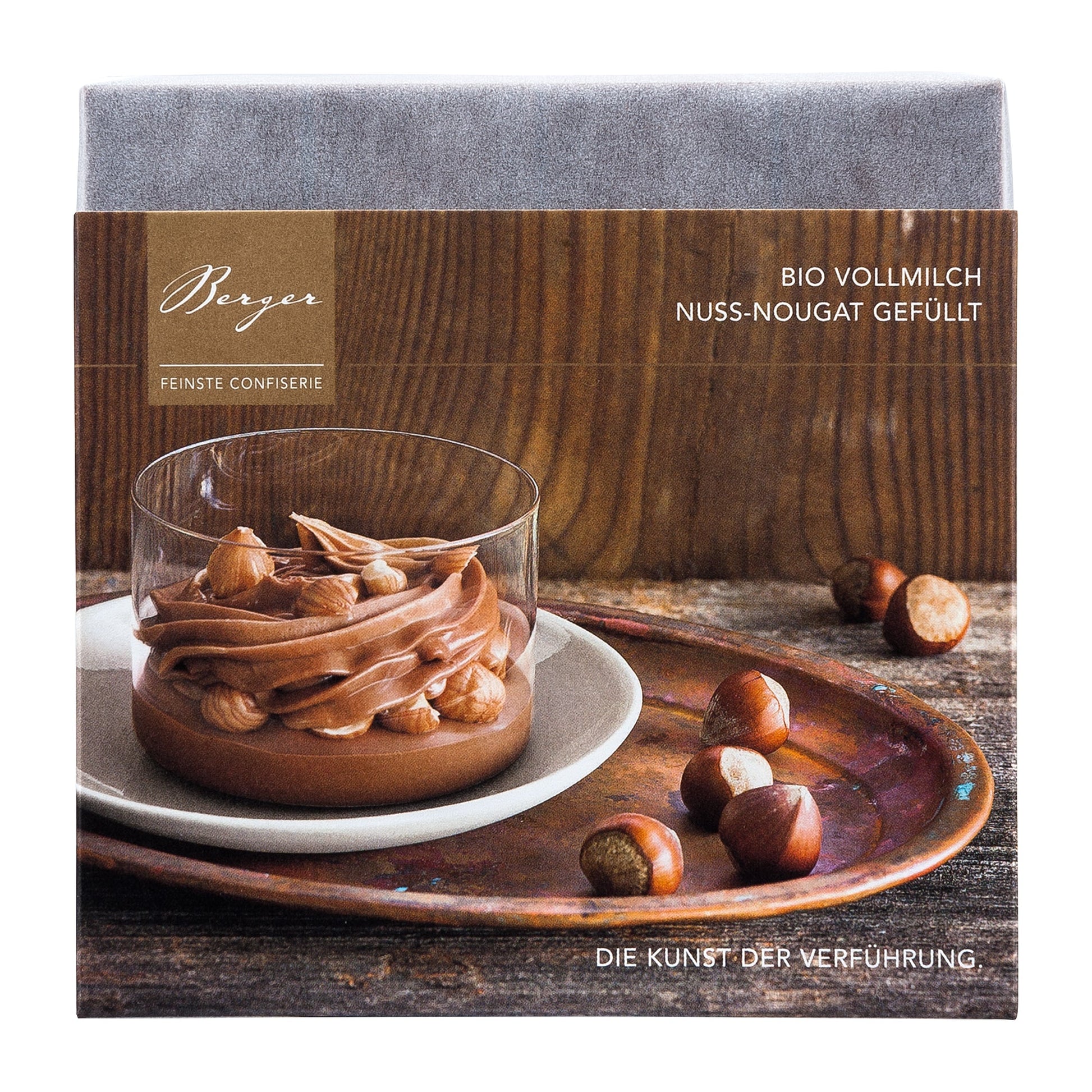 Berger Schokolade  Vollmilch Nuss-Nougat [BIO]