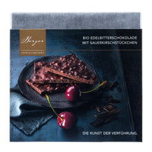 Berger Schokolade  Zartbitter Sauerkirschstückchen [BIO]