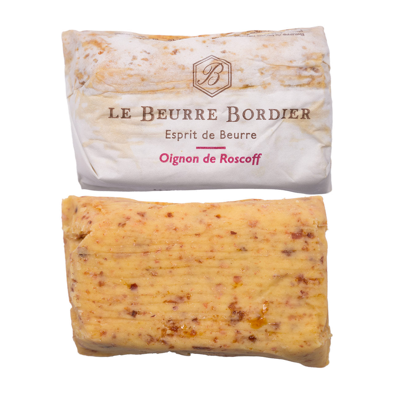 Bordier  Butter mit Roscoff Zwiebeln  125g