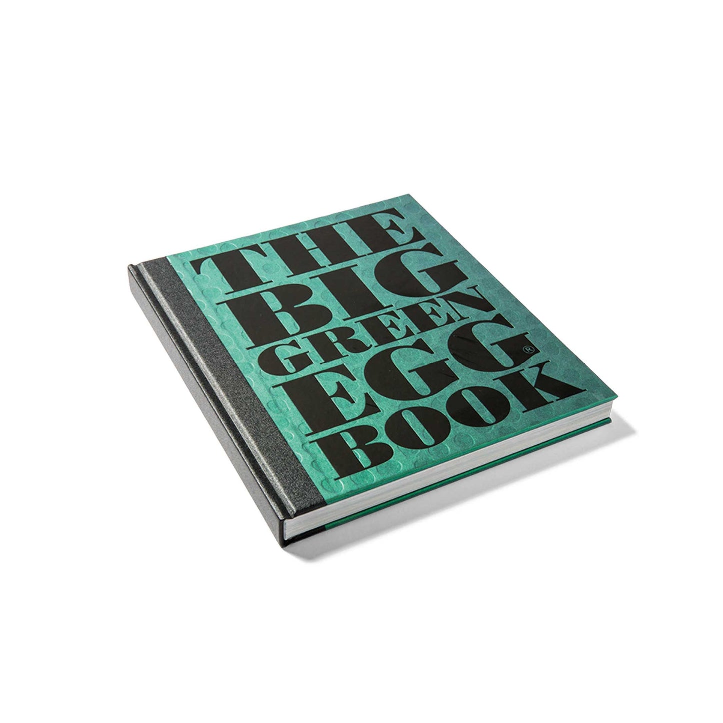 The Big Green Egg Book — Kochbuch (deutsche Ausgabe) von Dirk Koppes, türkisgrünes Hardcover-Cover