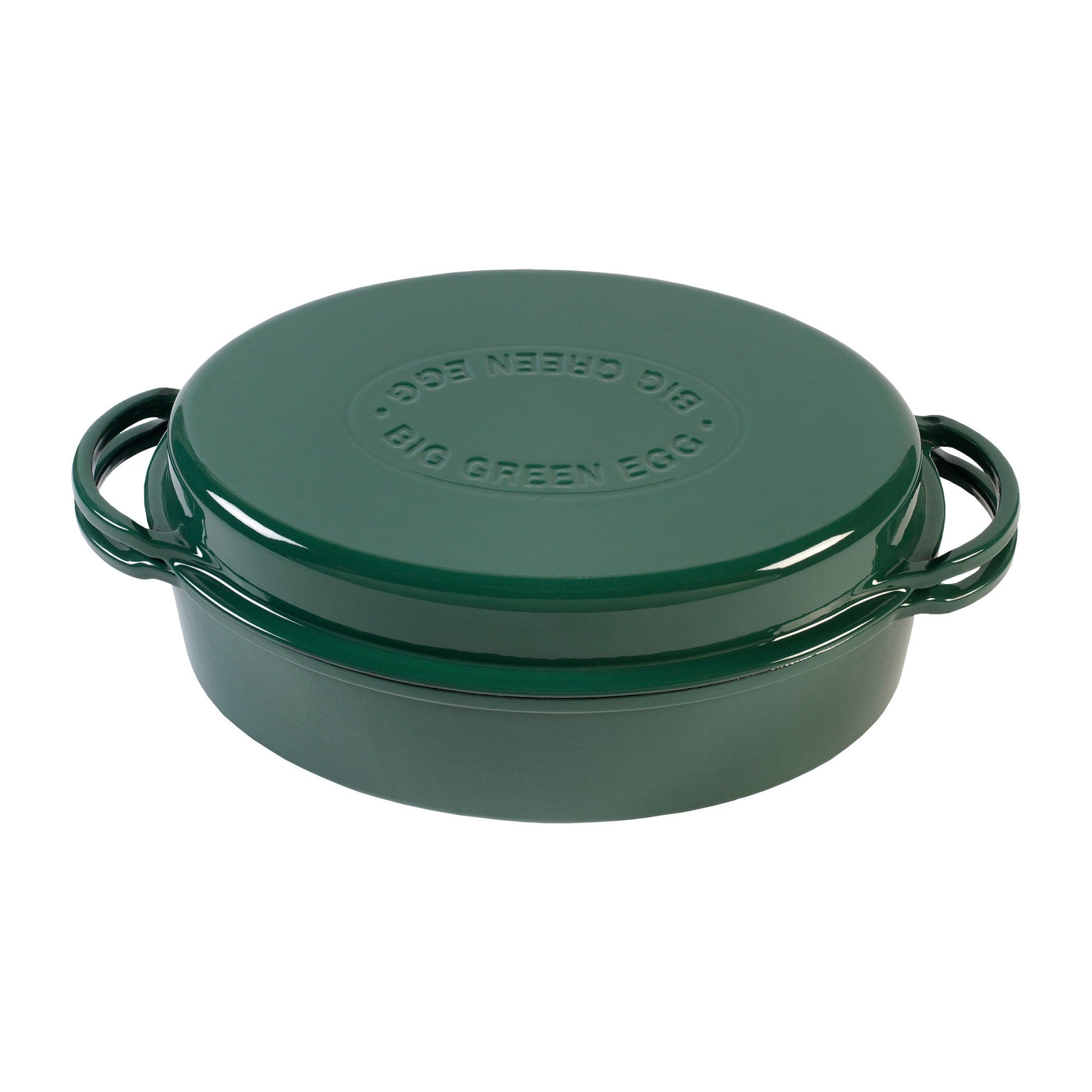 Big Green Egg  Dutch Oven oval grün
