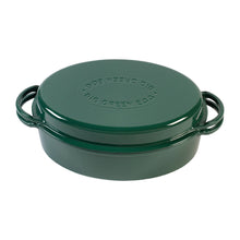 Big Green Egg  Dutch Oven oval grün