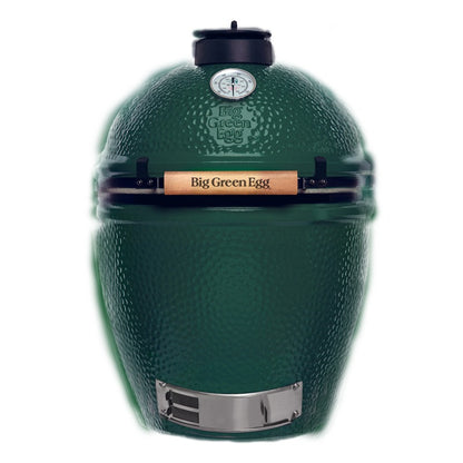 Big Green Egg Large 2026 — Keramikgrill in der typischen grünen EGG-Optik, Frontansicht mit REGGulator-Lüftung