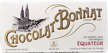 Bonnat Schokolade  Equateur 75%  Zartbitterschokolade
