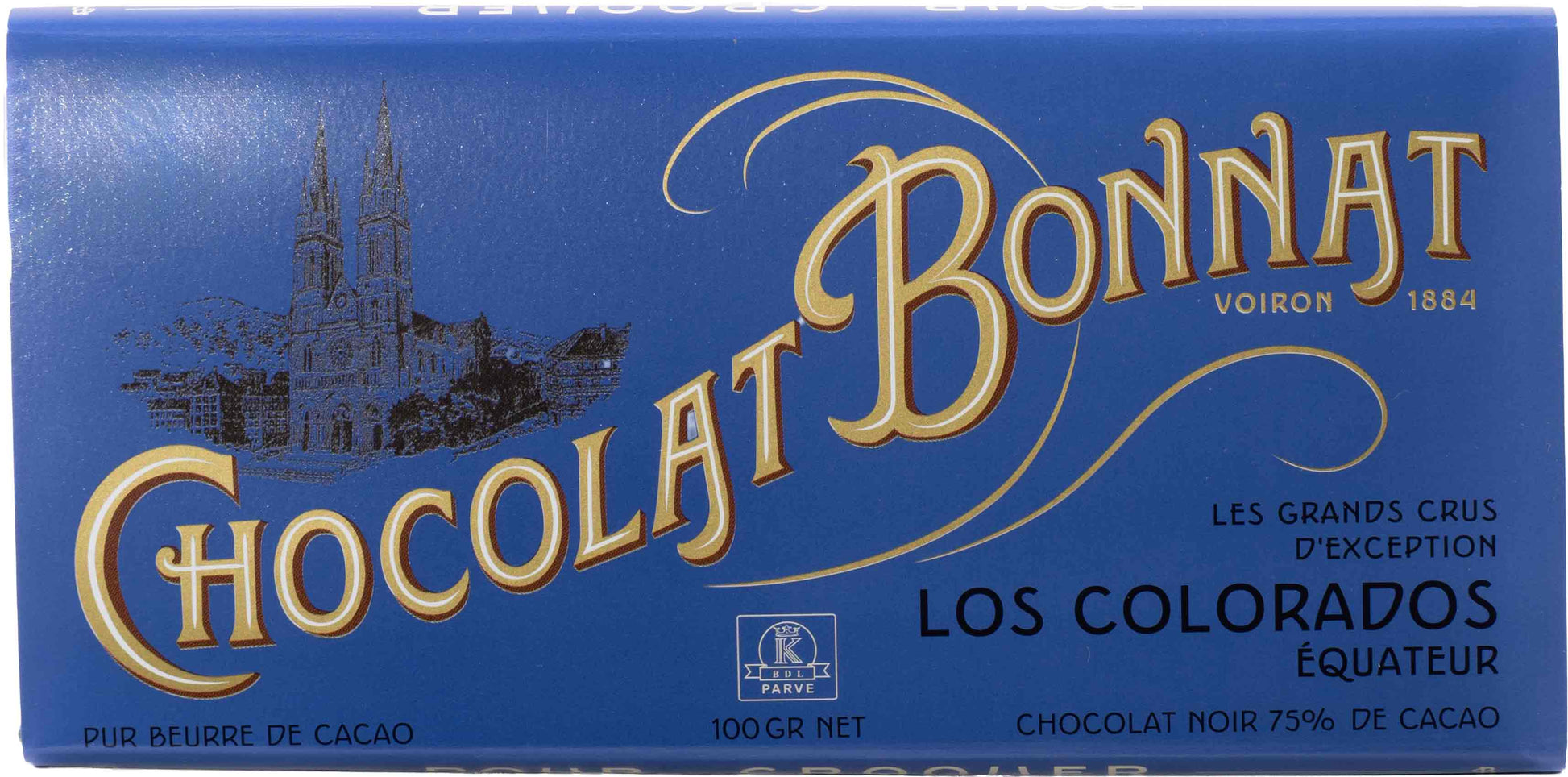 Bonnat Schokolade  Los Colorados 75%  Zartbitterschokolade