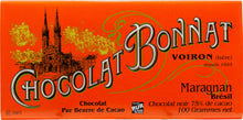 Bonnat Schokolade  Maragnan 75%  Zartbitterschokolade