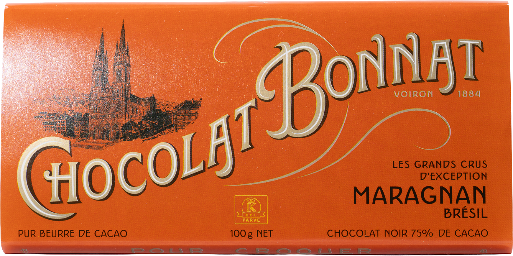 Bonnat Schokolade Maragnan 75% Zartbitterschokolade