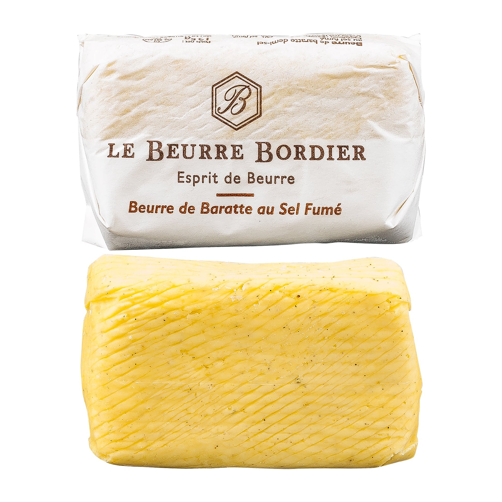 Bordier  Fassbutter mit Rauchsalz  125g