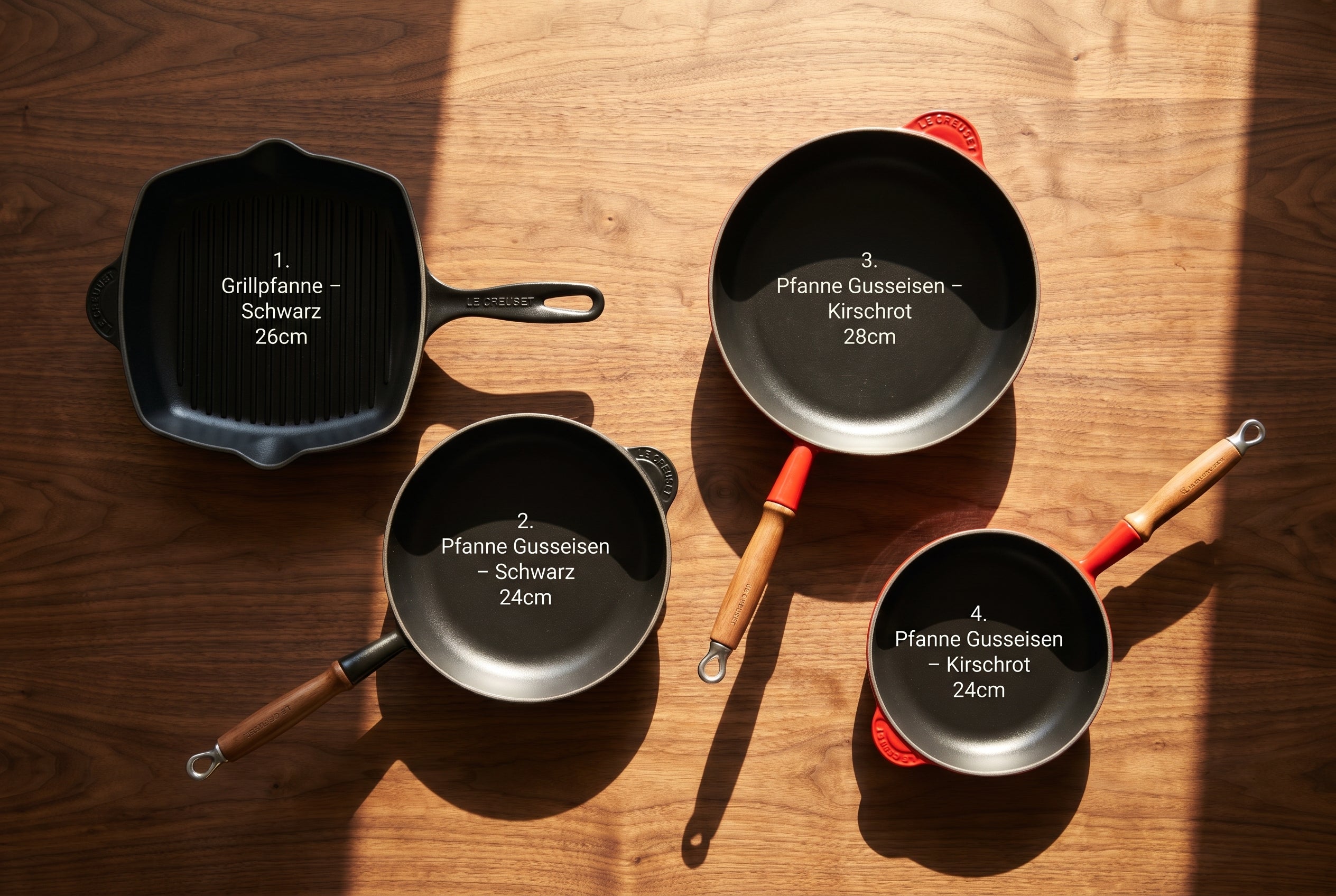 Bratpfannen — Le Creuset Gusseisen | ginussland.com