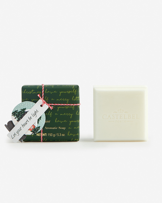 Weihnachtsseife Peppermint von Castelbel, 150 g