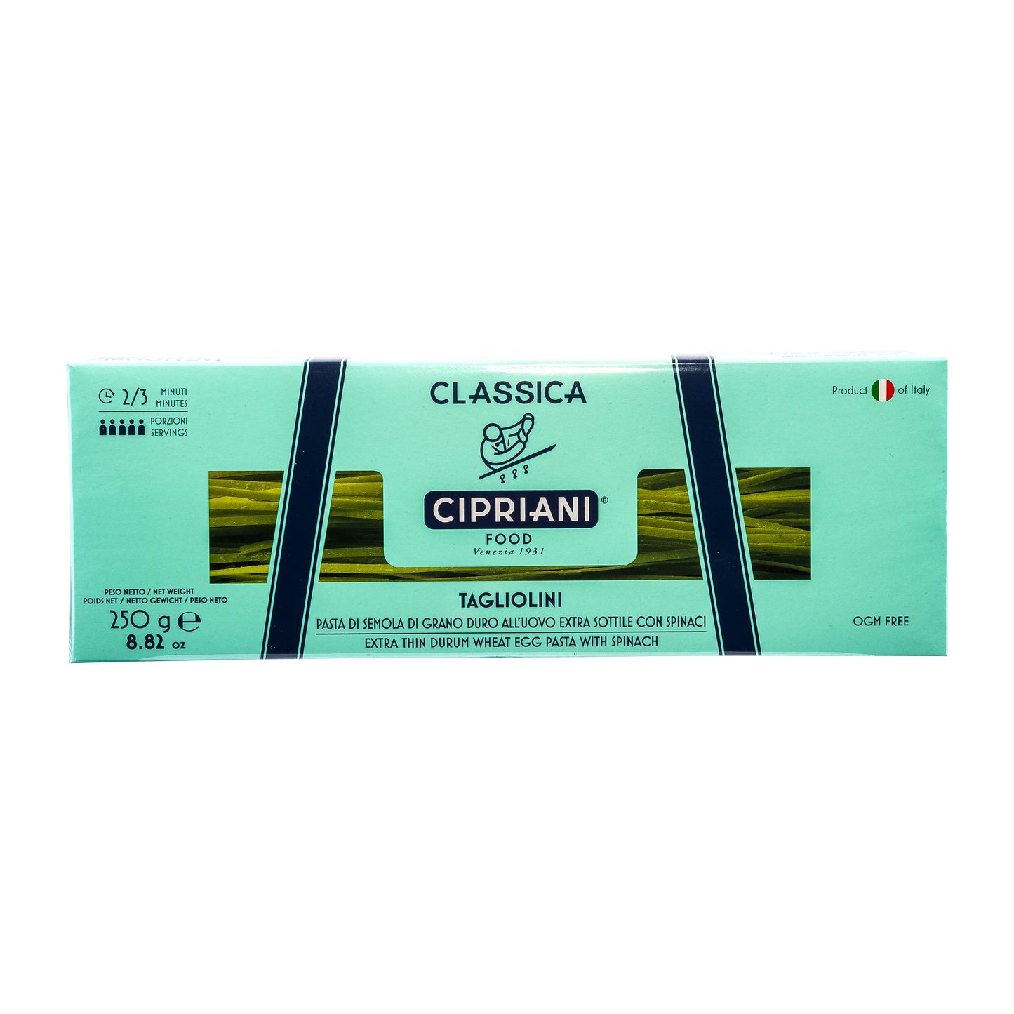 Cipriani Pasta  Tagliolini mit Spinat