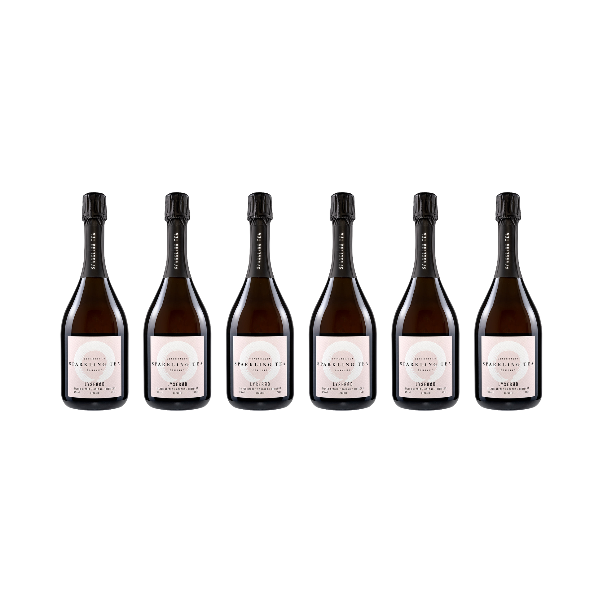 Lyserød – alkoholfrei — 6× 750 ml