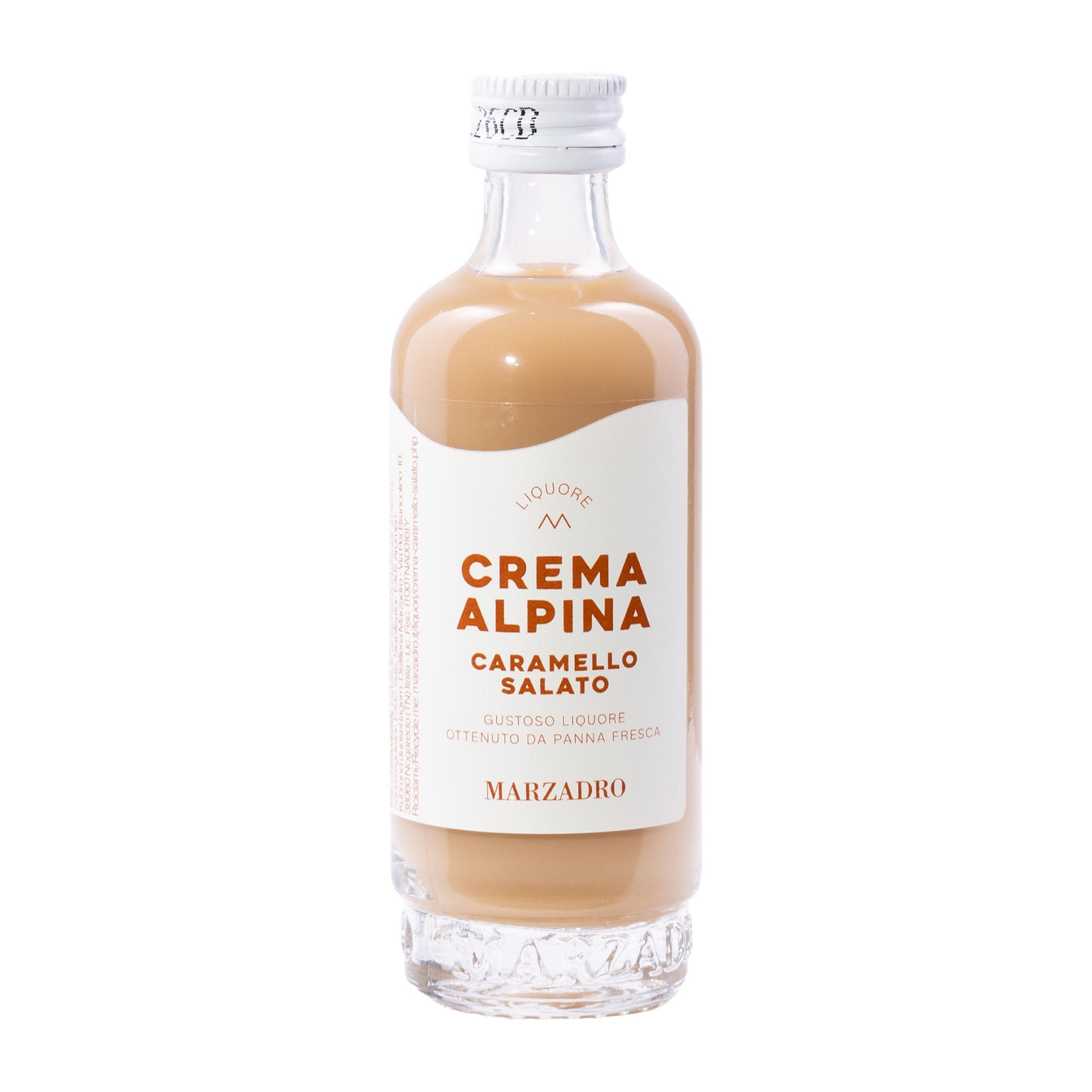 Crema Alpina  Salzkaramell Likör  Miniatur
