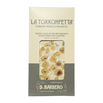 Torronfetta mit Haselnüssen – 50g