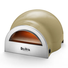 DeliVita  ECO Gas Pizzaofen  Olive Green  Olivgrün