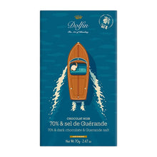 Dolfin dunkle Schokolade mit Guérande Salz