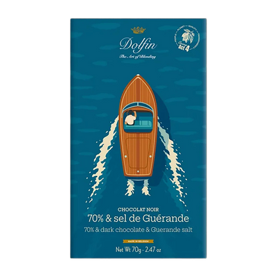 Dark chocolate with Guérande salt