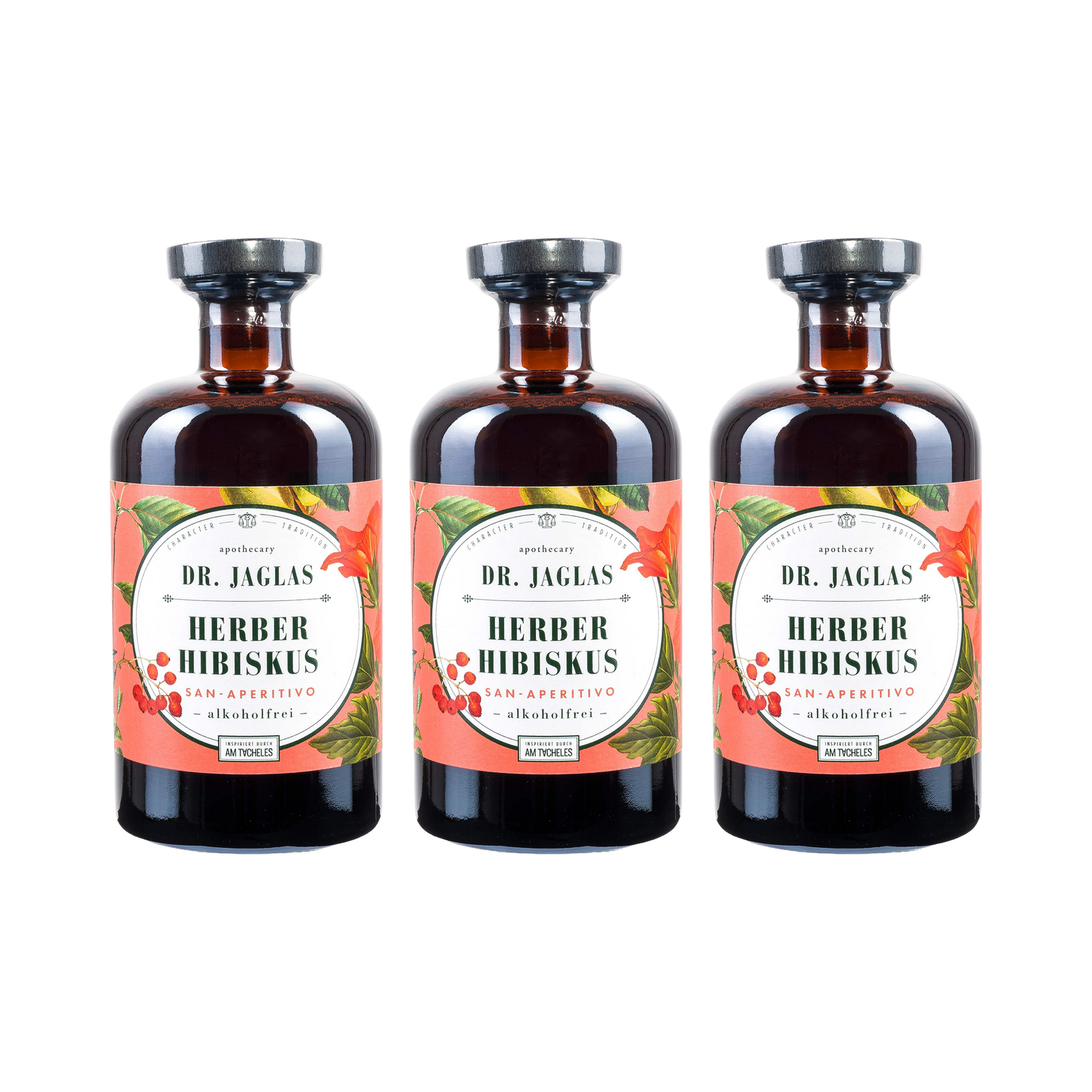Herber Hibiskus – 3× 500 ml Multiset