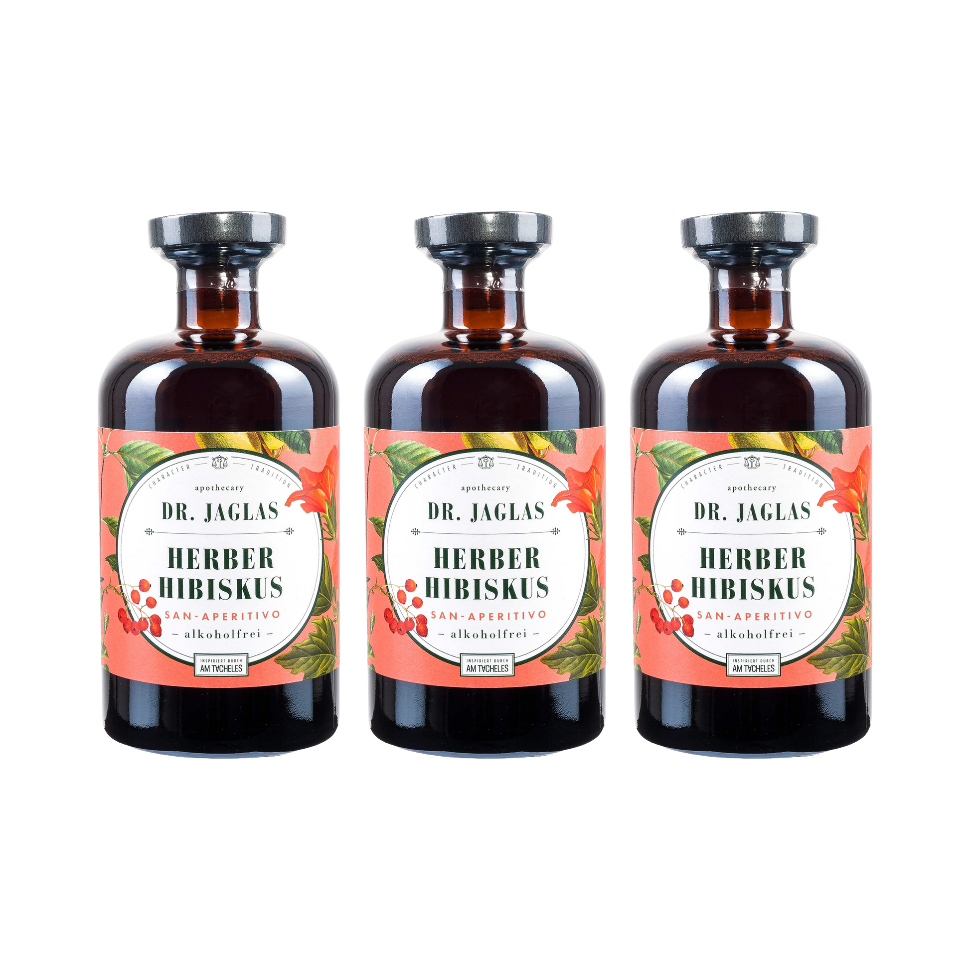 Herber Hibiskus – 3× 500 ml Multiset